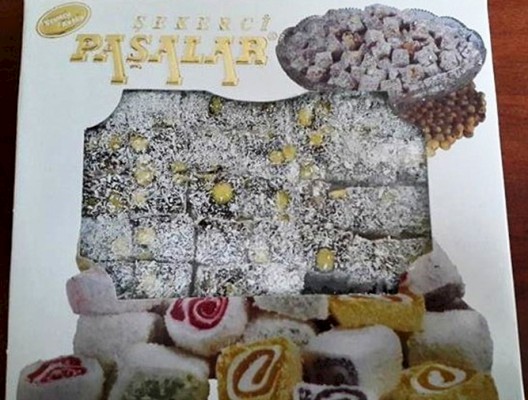 450 Gr Antep Fıstıklı Mini Duble Lokum